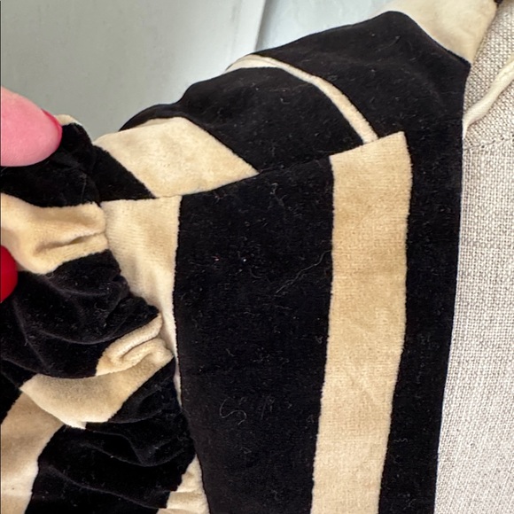 Vintage 1970 silk velvet dress - Picture 5 of 7